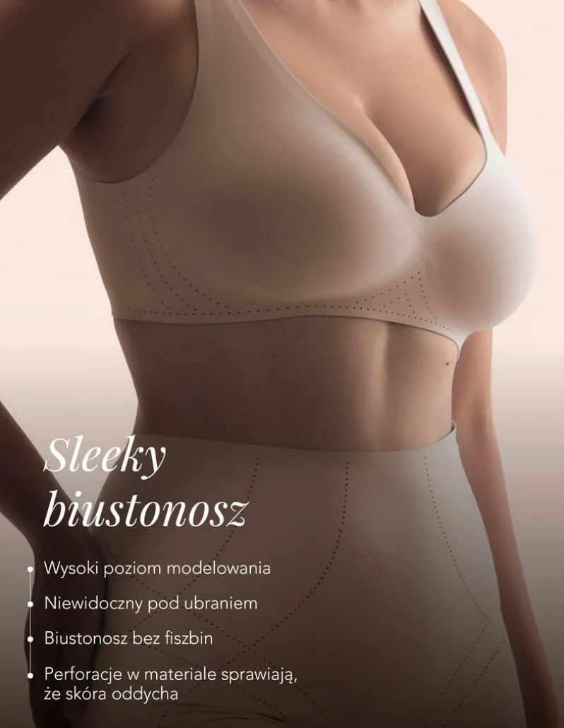 Biustonosz push-up Sleeky