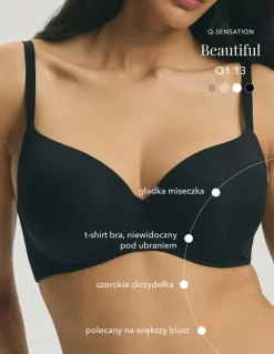 Biustonosz usztywniany Q1.13 Beautiful