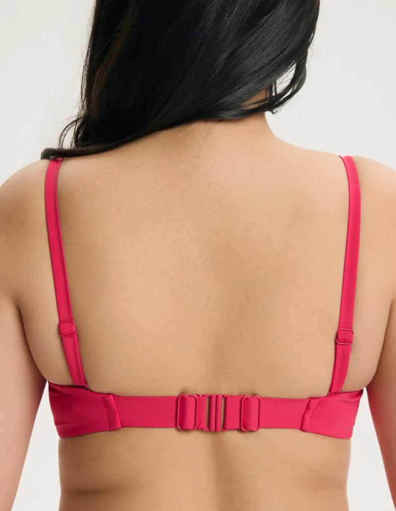 Góra od bikini bandeau na większy biust Base