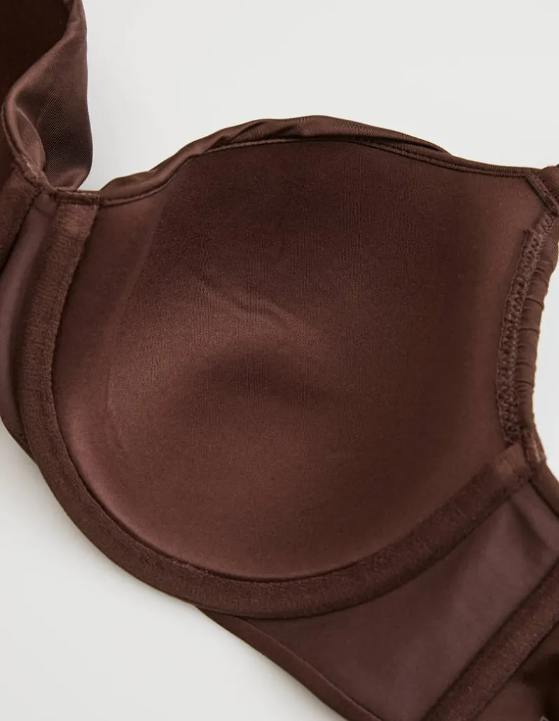 Góra od bikini bandeau na większy biust Goddess