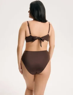 Góra od bikini bandeau na większy biust Goddess