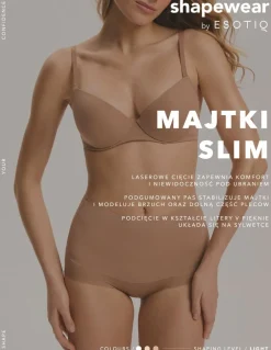 Majtki modelujące z wysokim stanem Slim