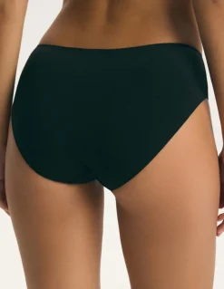 Majtki z wysokim stanem Plum (Trzypak)